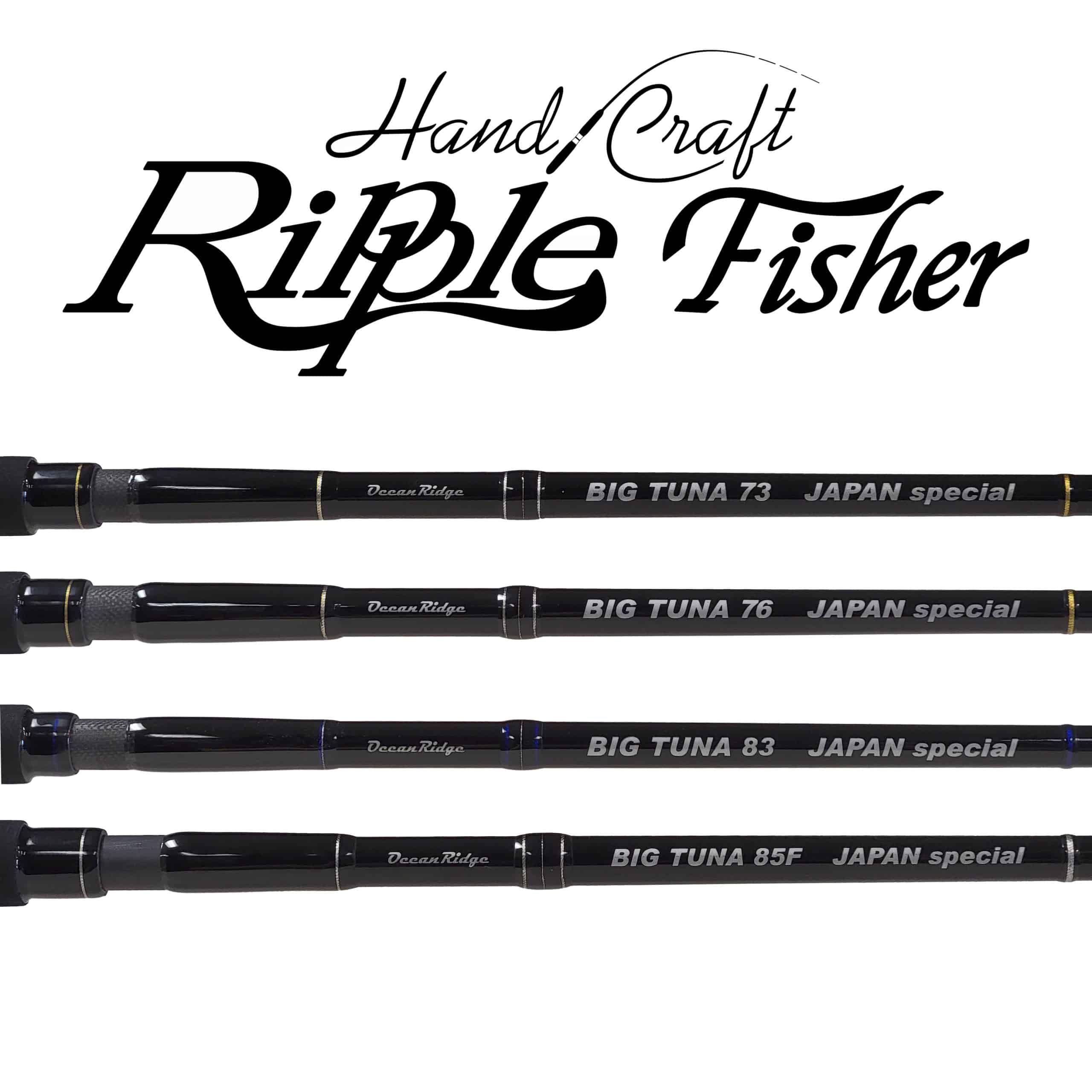 Ripple Fisher Big Tuna Offshore Fishing Lure Rods - Saltwater Trolling Rod for Deep Sea Fishing & Big Game Angling