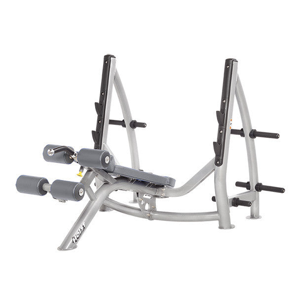 Hoist CF-3177 Olympic Decline Bench for Weight Training - Adjustable Strength Equipment for Home & Gym Workouts - Perfect for Ab Exercises, Leg Lifts & Core Workouts
