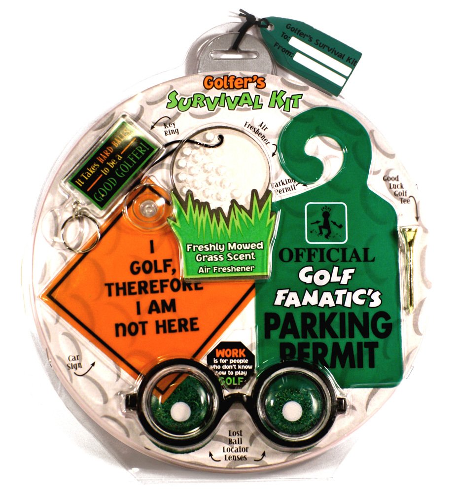 Golfer's Survival Kit - Essential Golf Accessories & Gear for Men & Women - Perfect for Golf Tournaments, Practice & Outdoor Sports