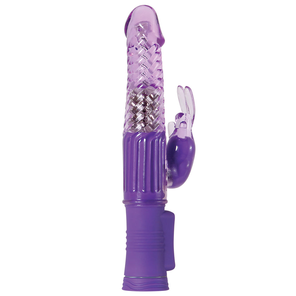 Eve's First Rechargeable Rabbit Vibrator with Rotating Beads - Dual Stimulation for Women - Waterproof & Powerful Adult Toy for Couples Play & Solo Pleasure