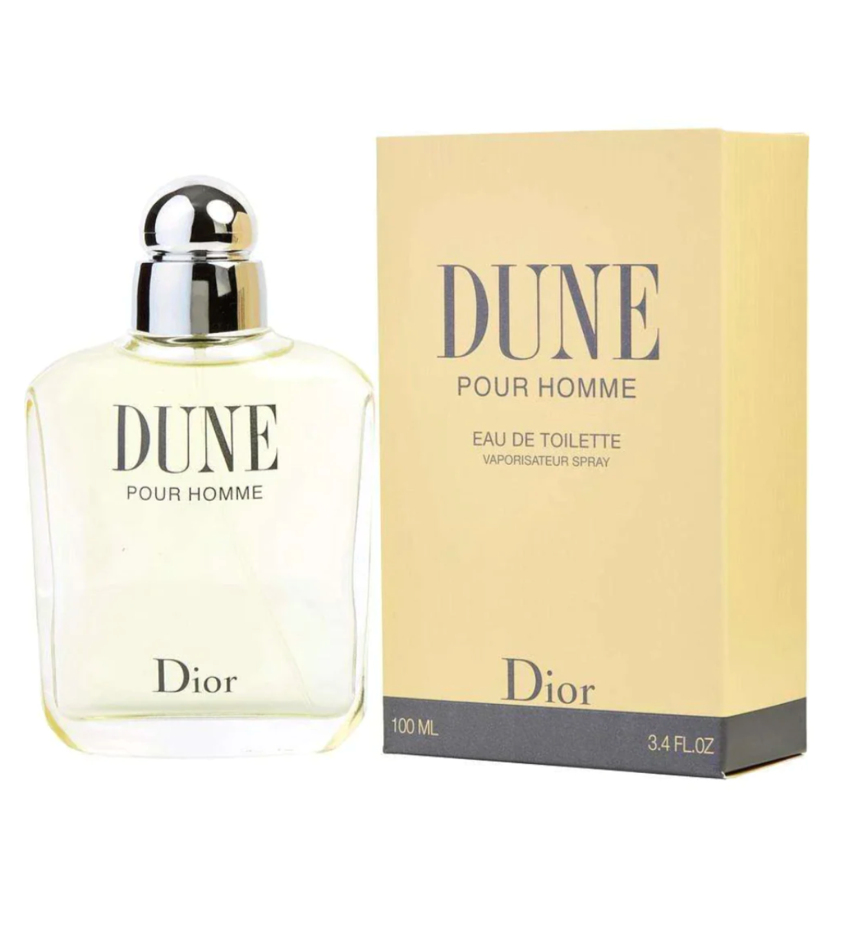 Christian Dior Dune Pour Homme 100ML EDT Spray for Men - Fresh Woody Aromatic Fragrance | Perfect for Daily Wear, Office & Evening Events
