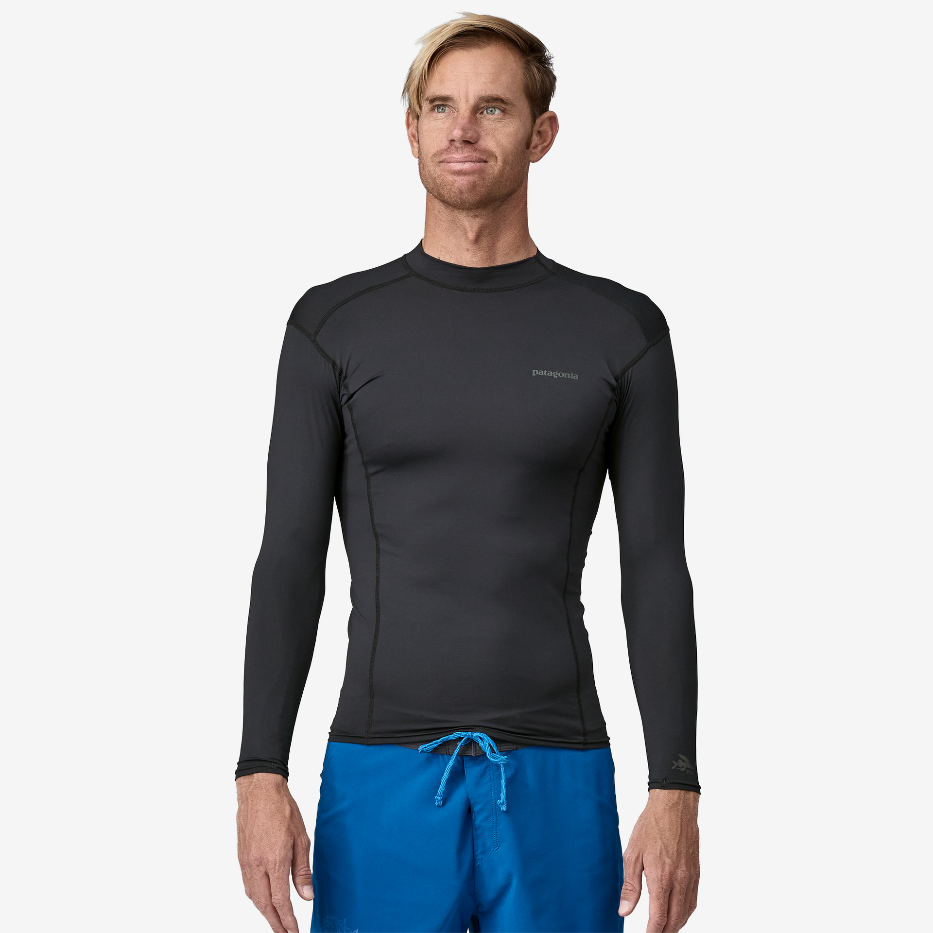 Men's Long Sleeve Rash Guard UV Protection Shirt - Surfing, Swimming & Outdoor Water Sports Sun Shirt