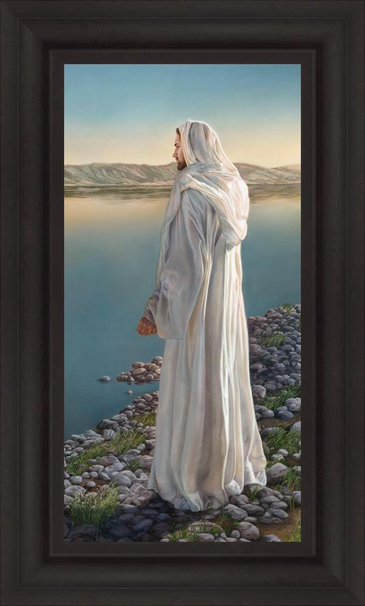Come Follow Me by Liz Lemon Swindle - Inspirational Christian Art Print for Home, Office & Church Decor - Perfect for Gifts & Spiritual Uplift
