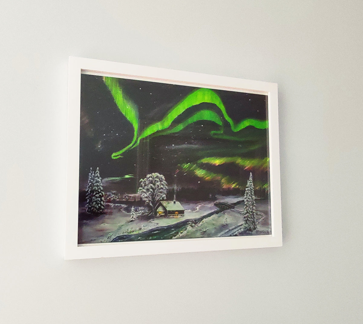 Marina Onachko Northern Lights Collection #3 - Stunning Aurora Borealis Inspired Art Print for Home & Office Decor