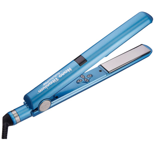 Babyliss Pro Nano Titanium Digital Flat Iron 1 Inch - Professional Hair Straightener for Smooth & Shiny Hair - Perfect for Home & Salon Use