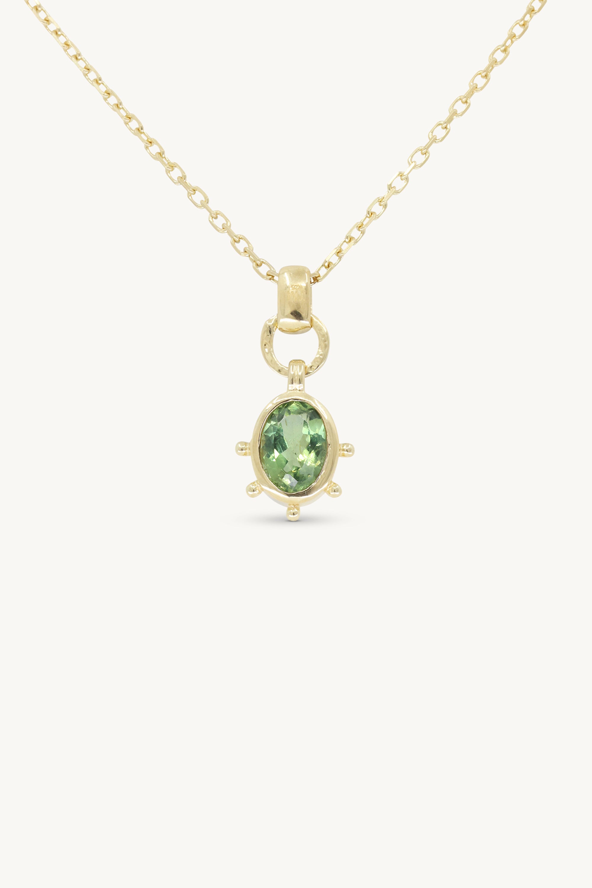 Genuine Apatite Gold Necklace for Women - Elegant 14K Gold Plated Pendant Jewelry Gift for Birthday, Anniversary & Valentine's Day - Perfect for Everyday Wear & Special Occasions