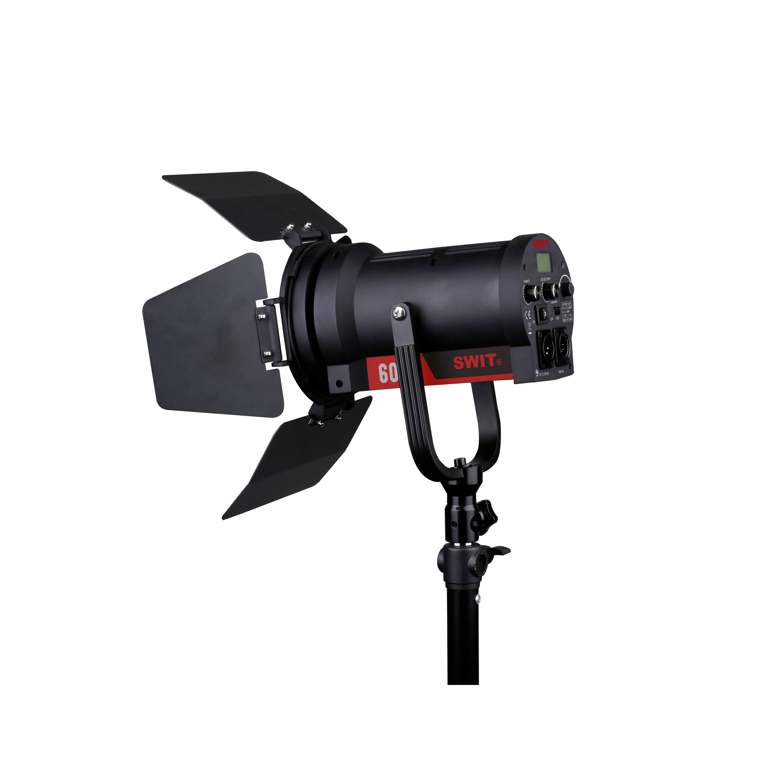 SWIT FL C60D 60W Bi-Color COB LED Fresnel Light with Adjustable Color Temperature - Perfect for Photography, Videography, and Studio Lighting