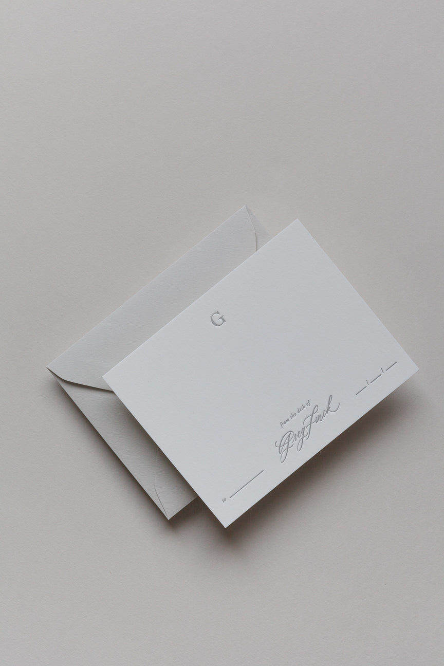 Élan Personalized Stationery - Custom Name Notecards & Letter Writing Paper Set for Weddings, Thank You Notes & Gifts (20 Sheets + Envelopes) - Elegant Handwritten Correspondence & Special Occasion Stationery