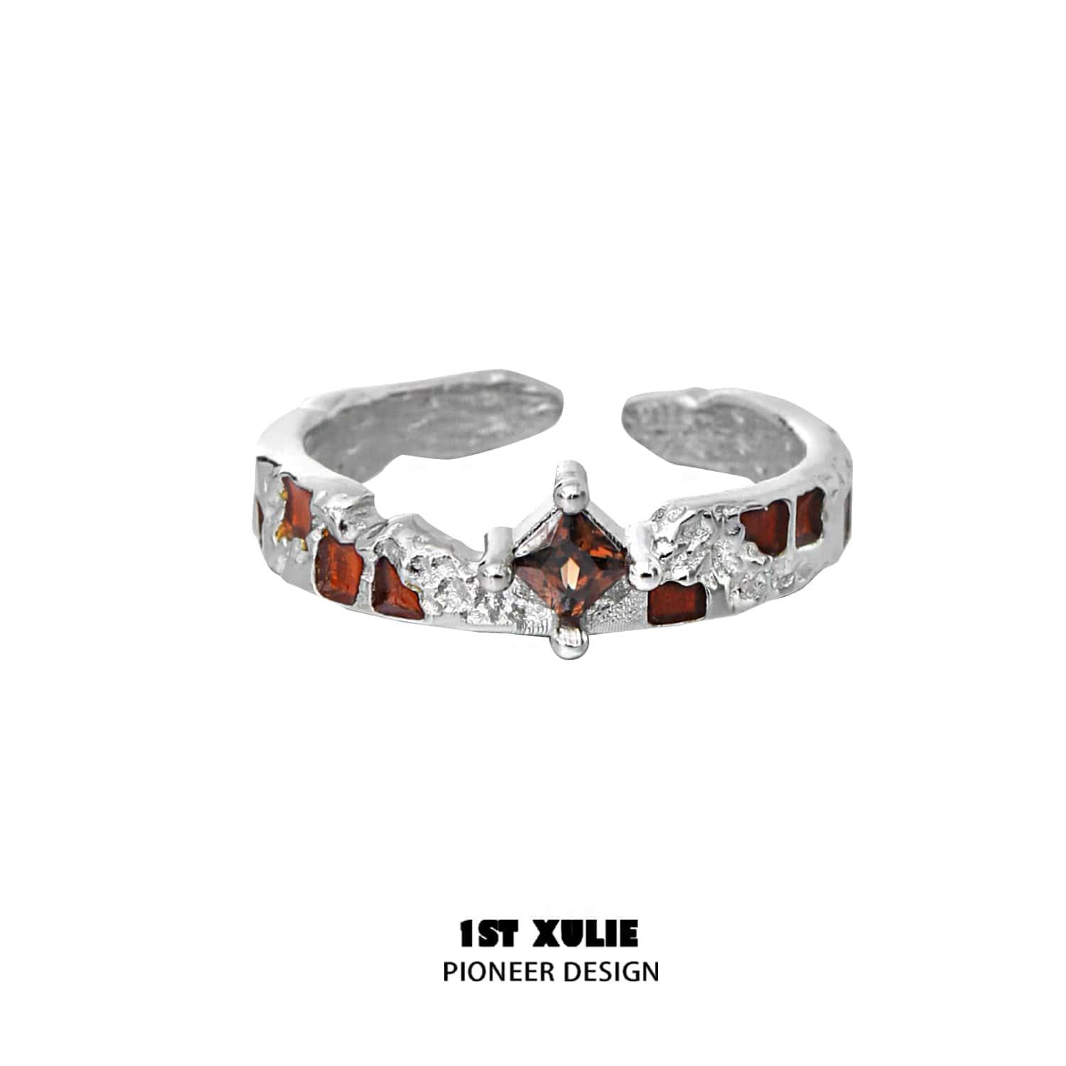Elegant Autumn S925 Sterling Silver Zirconia Ring for Women - Perfect for Fall Weddings, Parties & Everyday Fashion Accessories