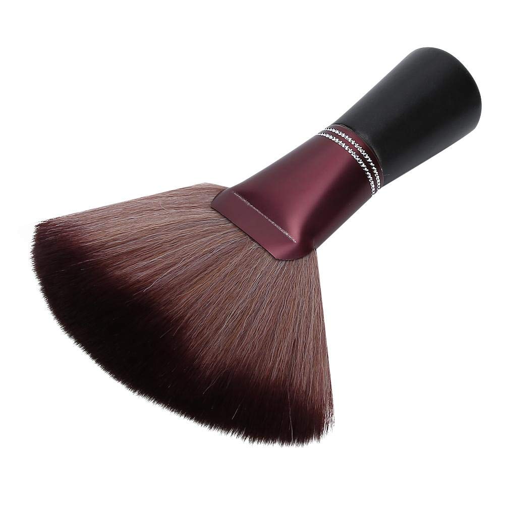 Fan Shape Hairdresser Neck Brush - Salon Barber Tool for Hair Cutting & Clippings Removal - Perfect for Stylists & Home Use