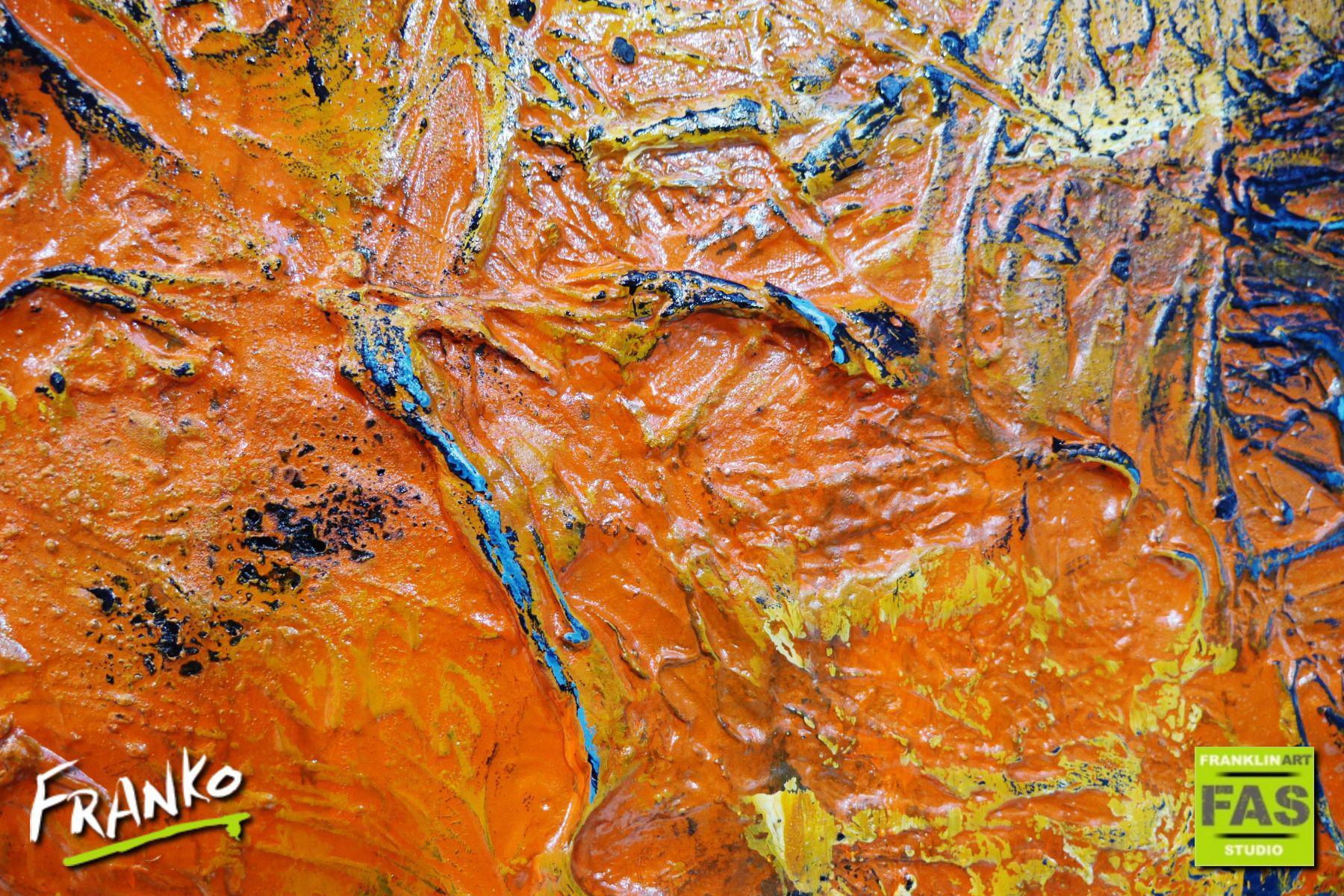 Abstract Textured Painting - 63