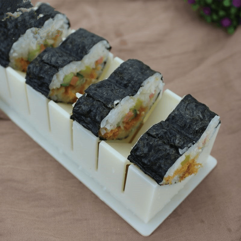 Premium DIY Sushi Making Kit - Complete Set with Bamboo Mat, Rice Paddle & Recipe Guide | Perfect for Home Cooking, Date Nights & Japanese Cuisine Lovers