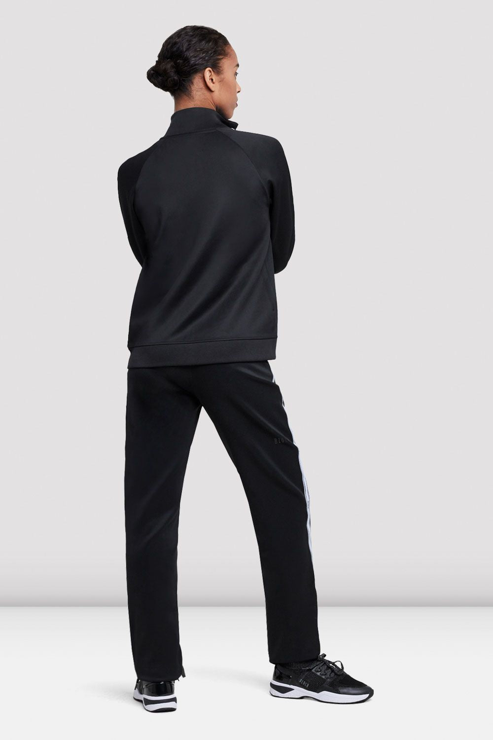 Bloch Logo Track Jacket for Adults - Lightweight Athletic Running Jacket for Women & Men - Perfect for Gym, Jogging & Casual Wear