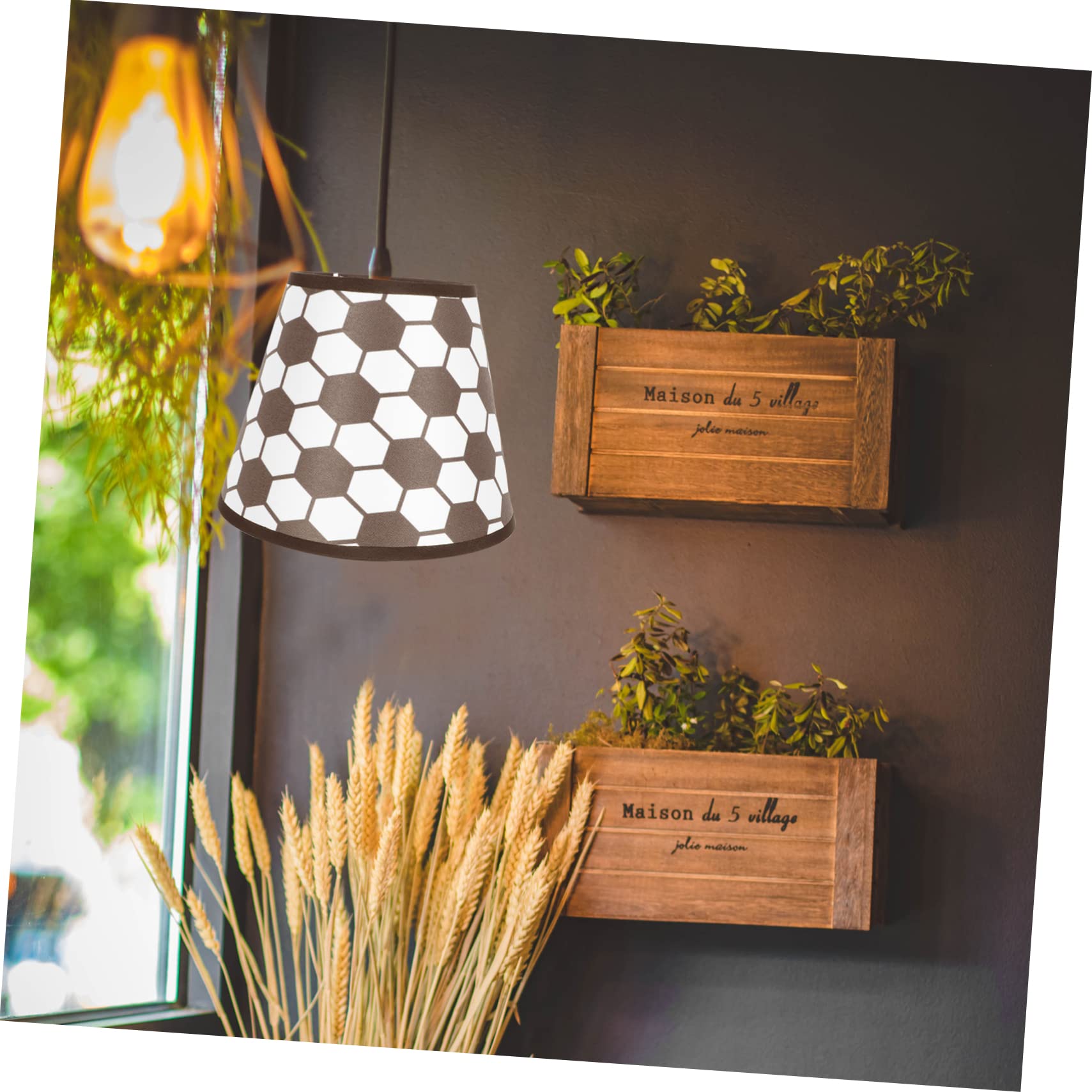1pc Modern Lampshade for Home & Office - Ceiling Light Cover, Table Lamp Shade, Wall Light Protector - Durable & Stylish Lighting Accessory for Living Room, Bedroom, and Workspace Decor