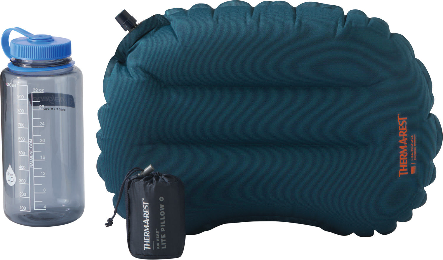 Air Head™ Lite Pillow - Ultra Lightweight Travel Pillow for Neck Support - Perfect for Airplanes, Camping & Office Use