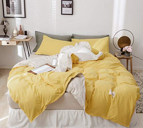 Yellow and Beige