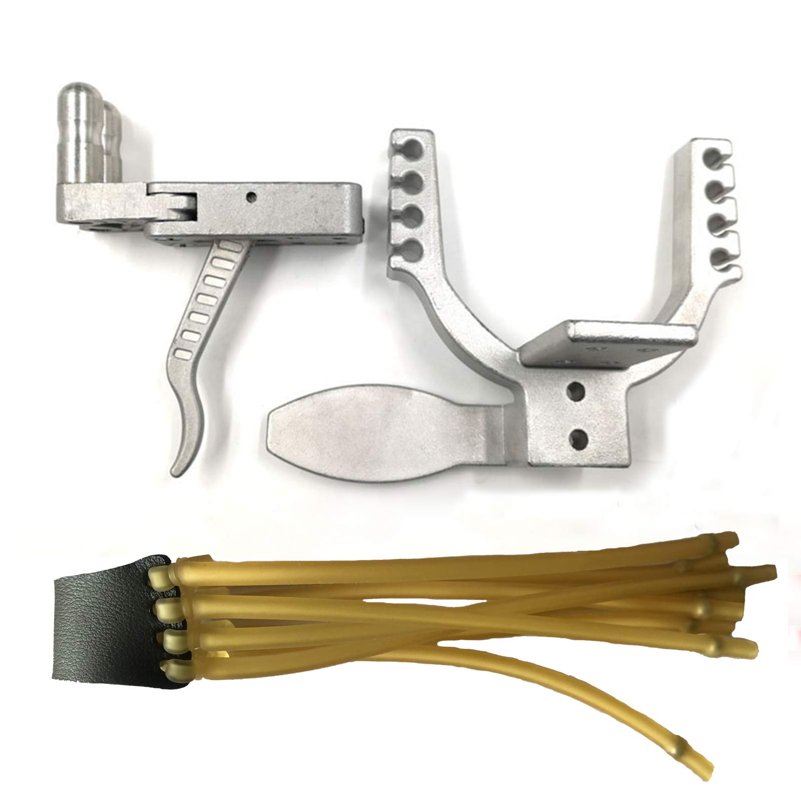 High-Power Hunting Slingshot Rifle with Front Bow Gate - DIY Bow Gun Release Device for High-Velocity Catapult | Spring Compound Accessories for Outdoor Hunting & Target Practice