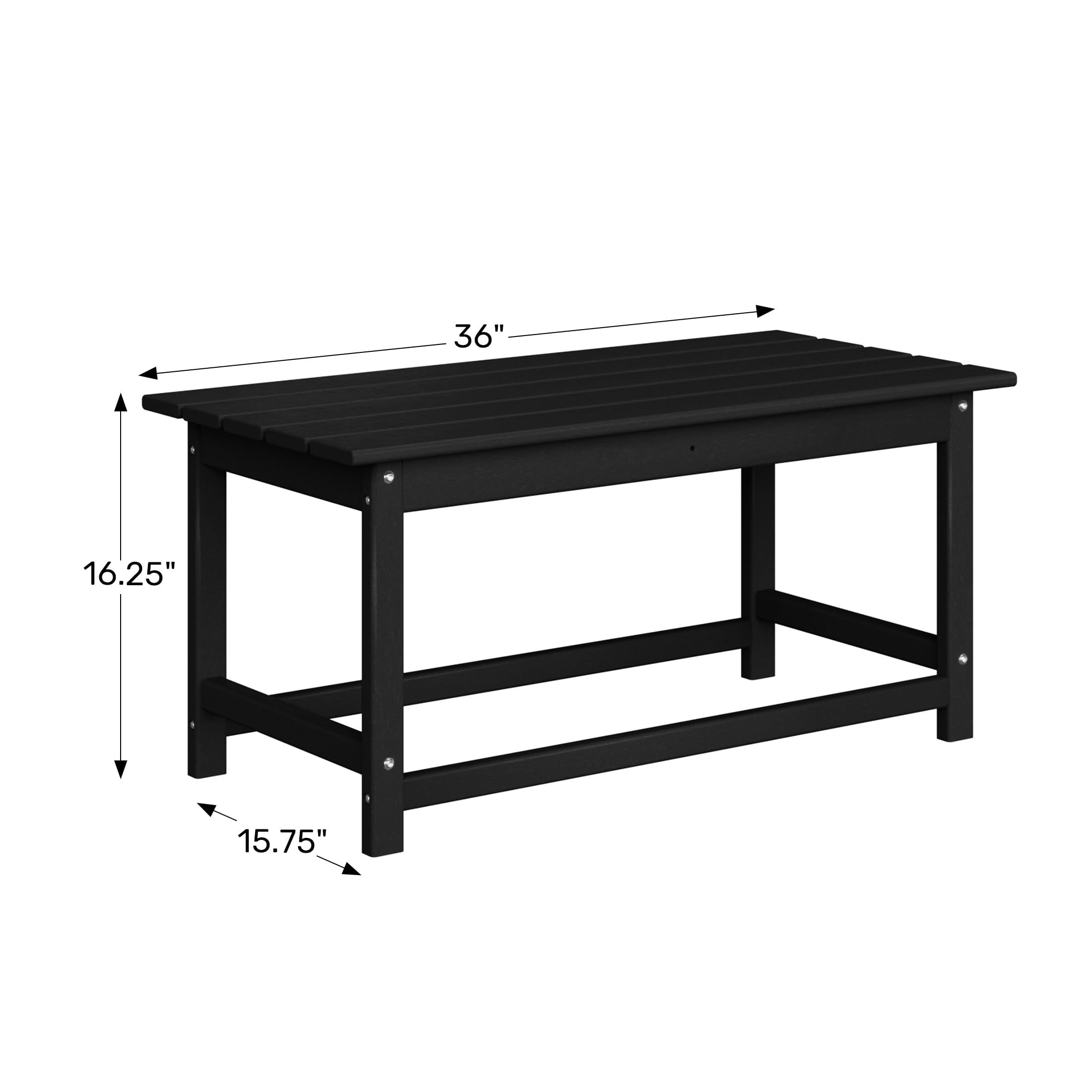 WestinTrends Malibu Outdoor Coffee Table - 35