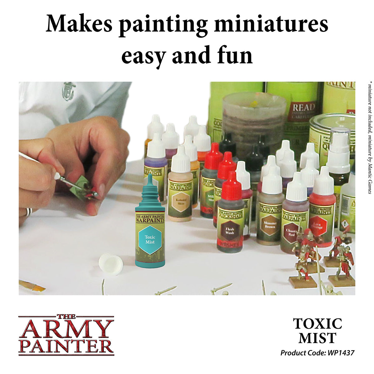Warpaints: Toxic Mist - Professional Waterproof Face Paint for Halloween & Cosplay - Perfect for Costume Parties, Theatrical Makeup & Special Effects