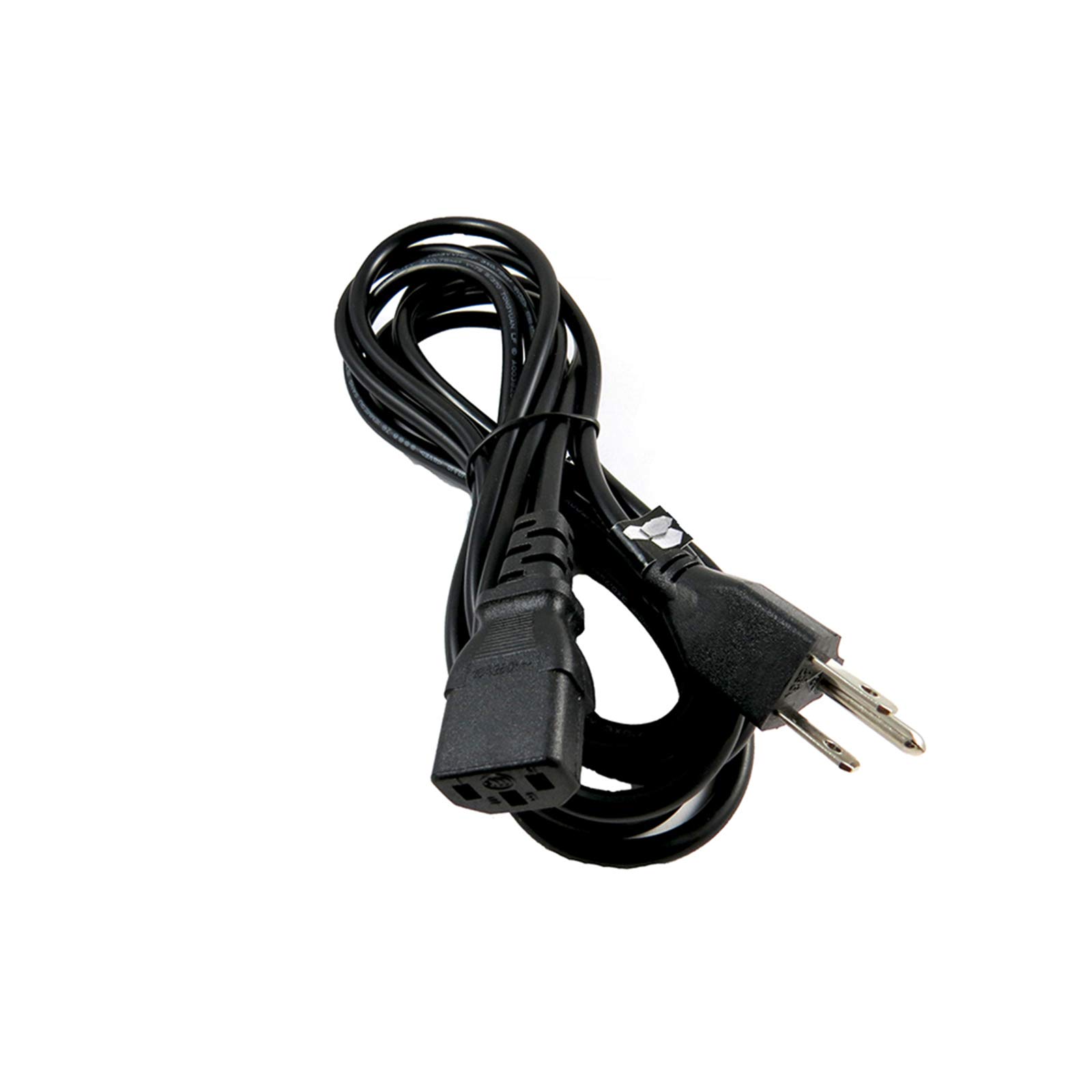 12 Ft 3-Prong AC Power Extension Cord - Compatible with HP OfficeJet Printers J5735, 4315, 4355, J3640, J3680 - Perfect for Home Office & Workspace Printer Setup