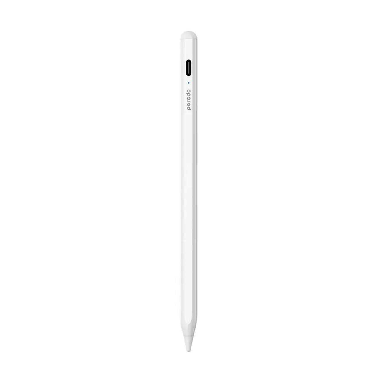 Porodo Universal Stylus Pen for iPad, iPhone, Samsung Tablets & Touchscreen Devices - White - Perfect for Drawing, Note-Taking & Digital Art on the Go