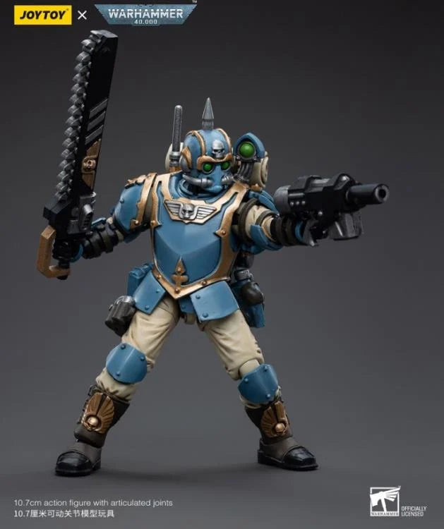 JOYTOY Warhammer 40K Astra Militarum Tempestus Scions Squad 55th Kappic Eagles Tempestor Action Figure - Collectible Miniature for Tabletop Gaming & Warhammer 40K Battles