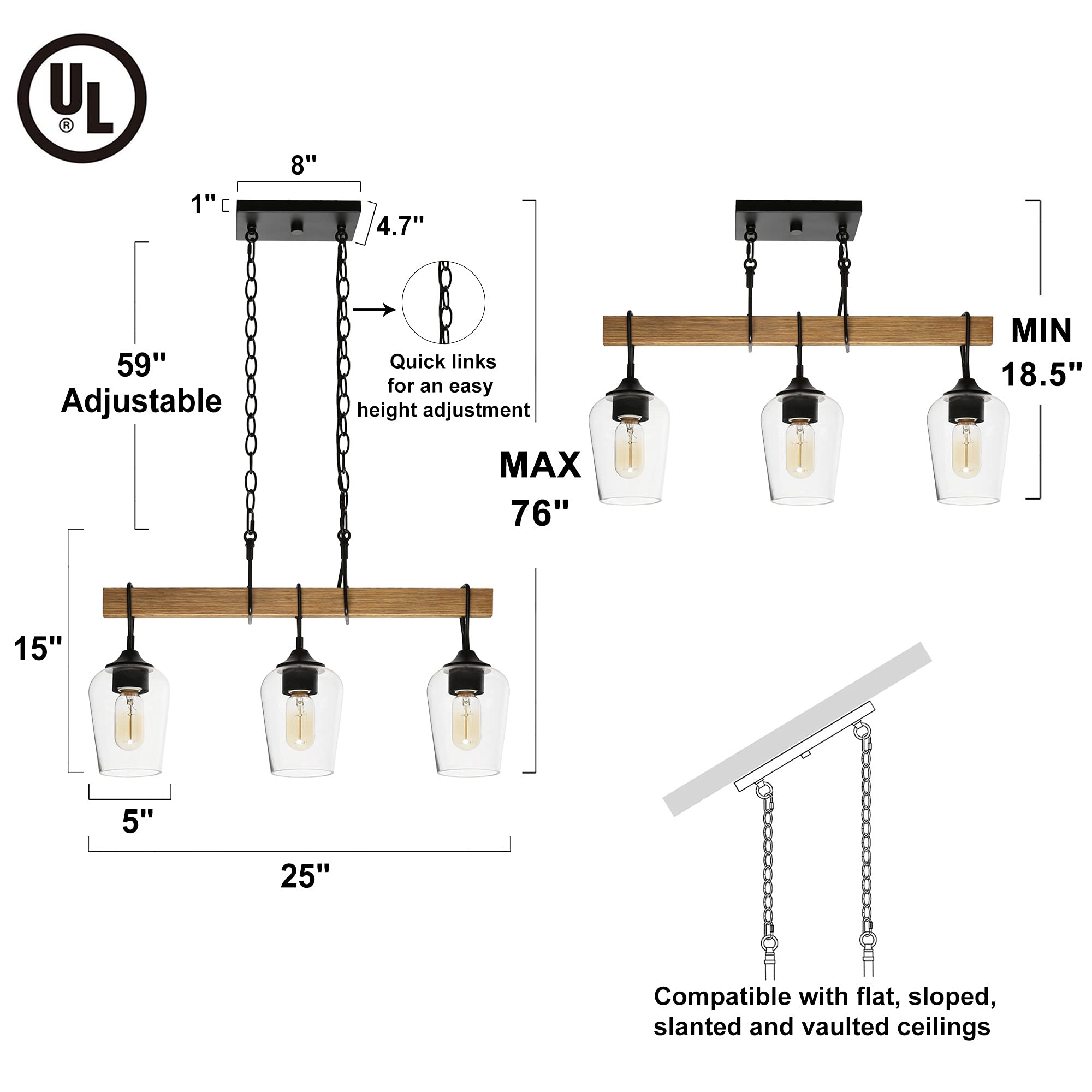 Farmhouse Chandelier - 25