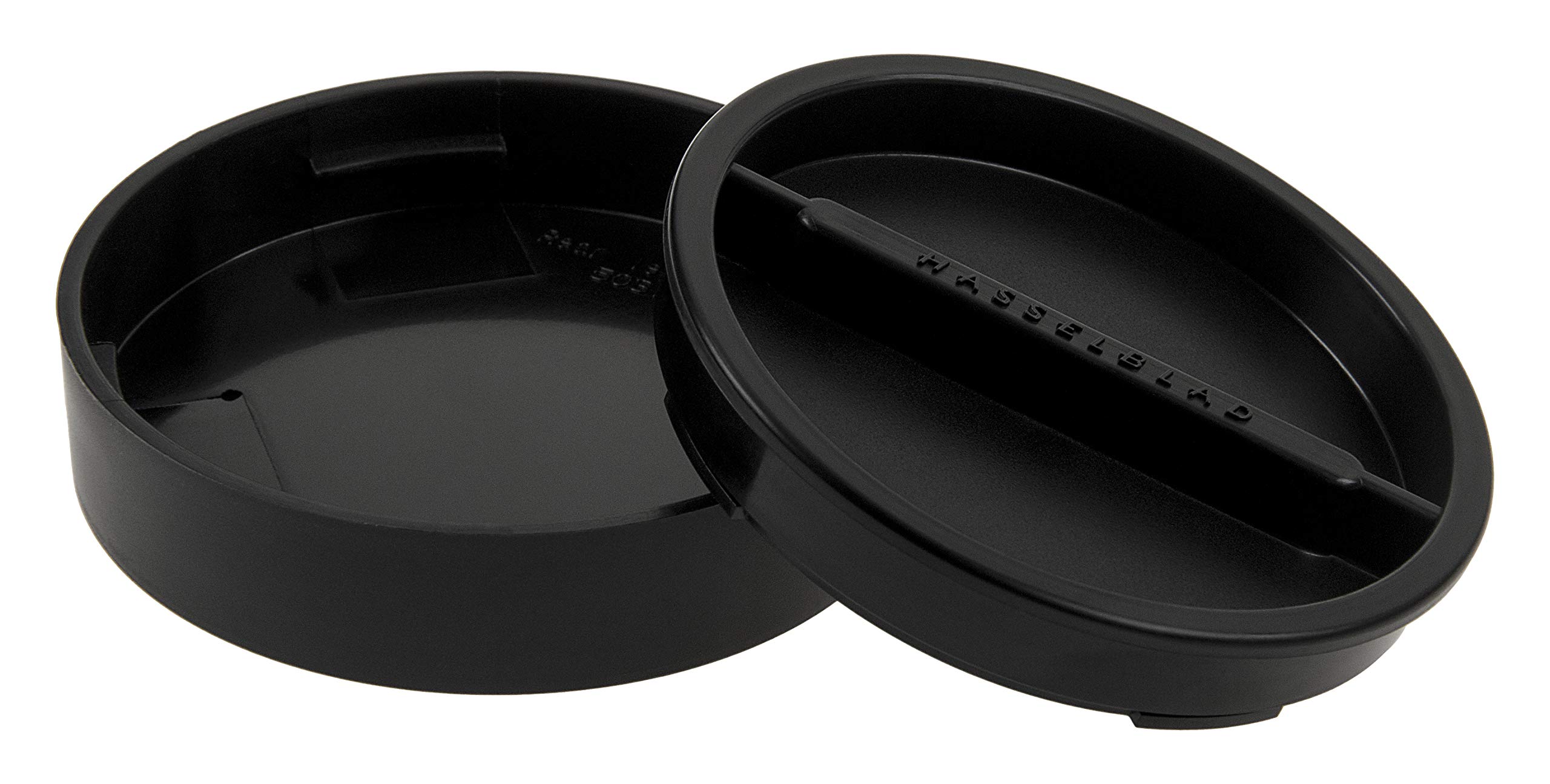 Fotodiox Hasselblad V-Mount Camera Body Cap & Rear Lens Cap Set - Compatible with All Hasselblad V-System Cameras & Lenses - Black - Perfect for Hasselblad 500CM 501CM 503CW Camera Protection & Lens Storage
