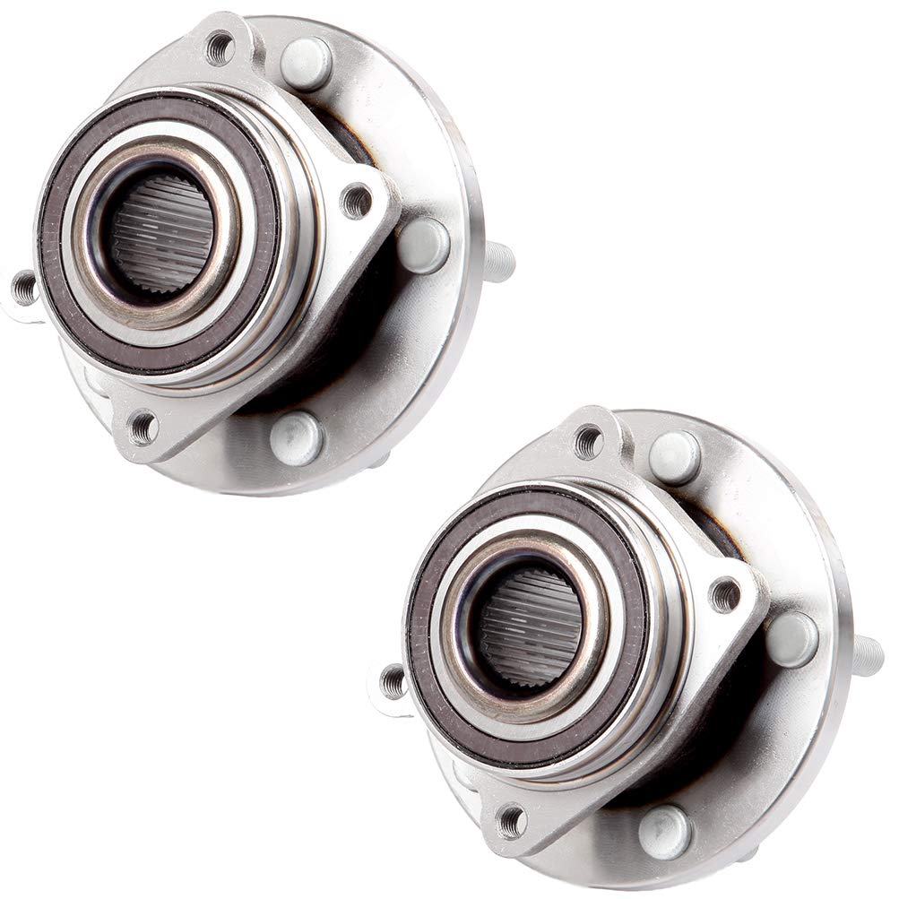 ROADFAR Front Wheel Bearing and Hub Assembly Replacement for 2007-2010 Chrysler Sebring - Pair (513263 X2) - Durable Auto Parts for Smooth Driving & Longevity - DIY Car Repair & Maintenance - Ideal for Daily Commute, Road Trips & Off-Road Safety