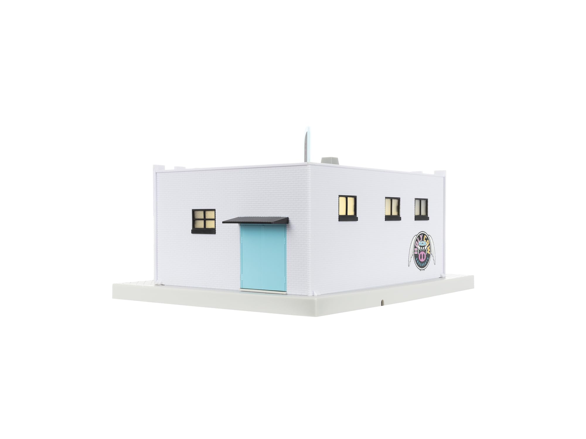 Lionel O Gauge Holy Cow Plug-Expand-Play Donuts & Coffee Shop Model Train Accessory - Perfect for Train Layouts, Collectors & Holiday Displays