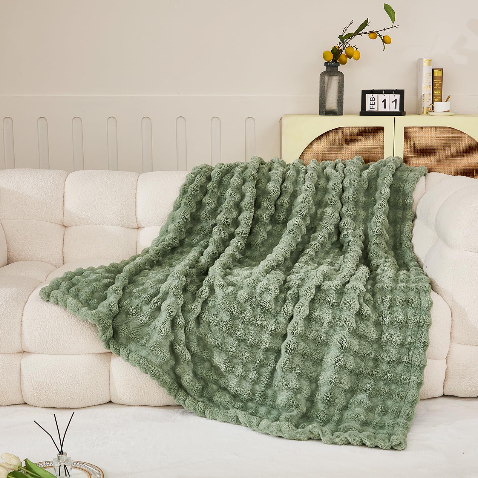 PU MEI Luxury Fleece Blanket 80
