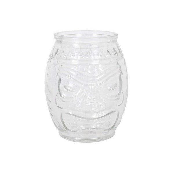 Tiki Mug 58cl - Handcrafted Ceramic Tropical Cocktail Cup for Exotic Drinks, Perfect for Luau Parties & Themed Events