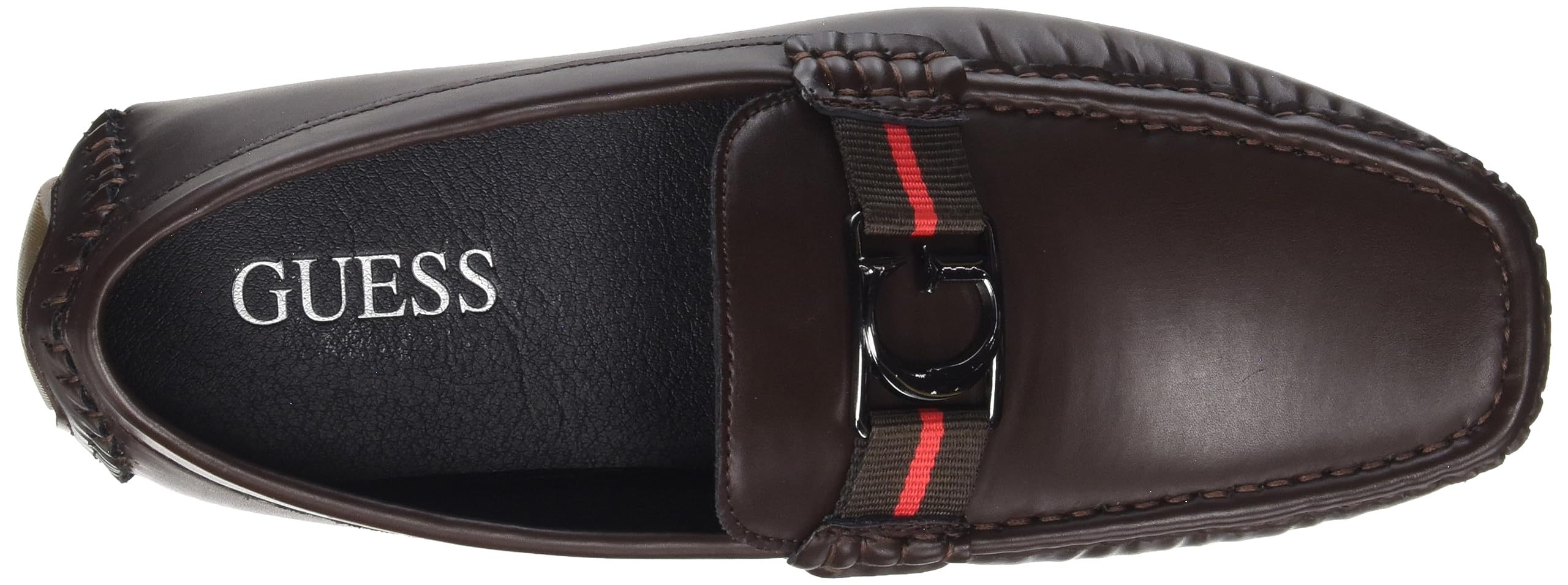 GUESS Men's Askers Loafers - Comfortable Slip-On Shoes for Casual & Business Wear - Perfect for Office, Travel & Everyday Use
