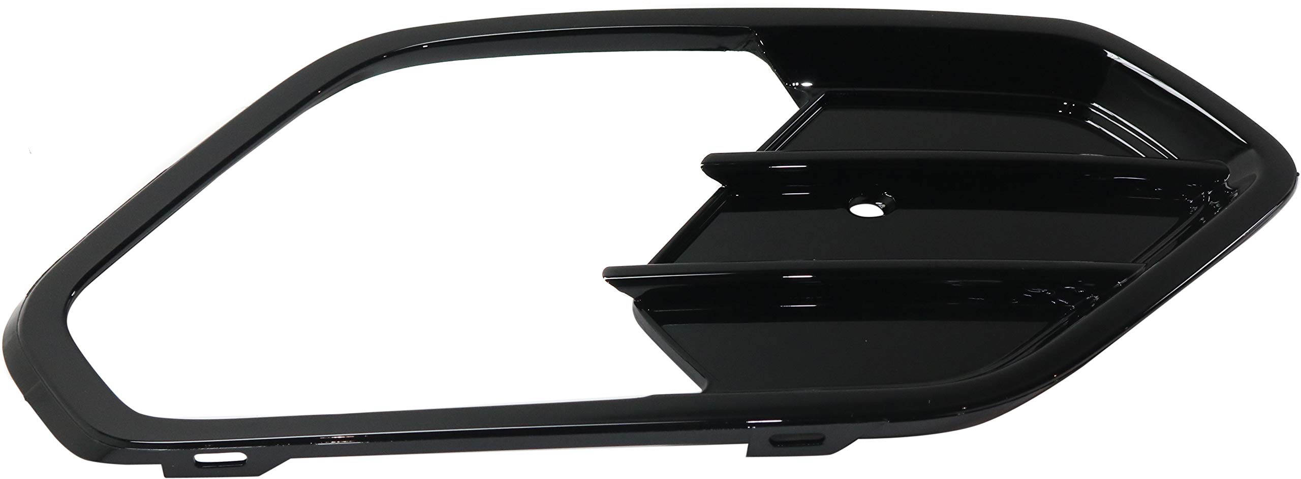 Garage-Pro Gloss Black Fog Light Trim Compatible with 2017-2018 Ford Escape Passenger Side | Durable Replacement for Enhanced Style & Visibility | Perfect for Night Driving & Off-Road Adventures