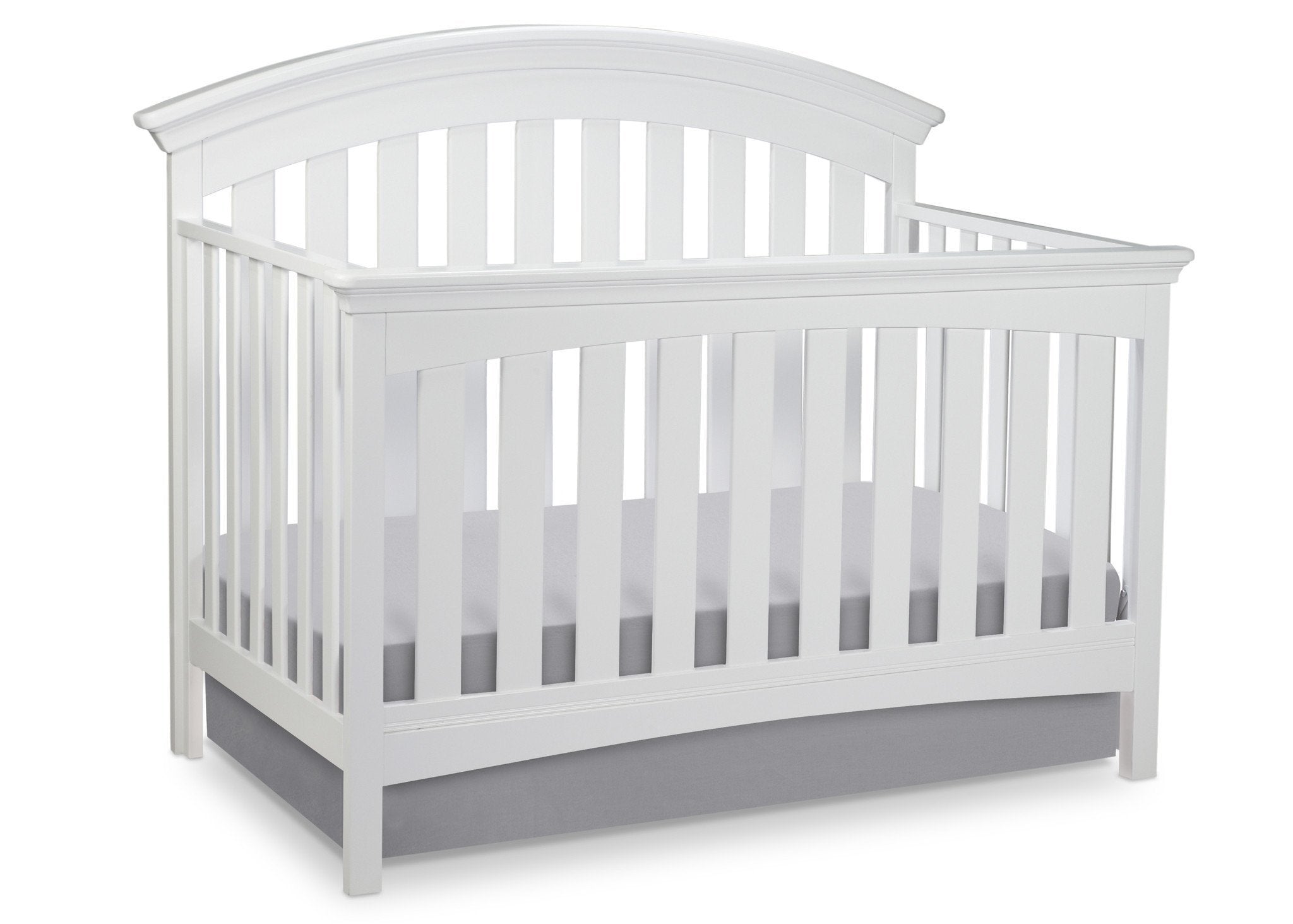 Bentley 4-in-1 Convertible Baby Crib with Toddler Bed, Daybed & Full-Size Bed Conversion - Perfect for Nursery, Bedroom & Guest Room