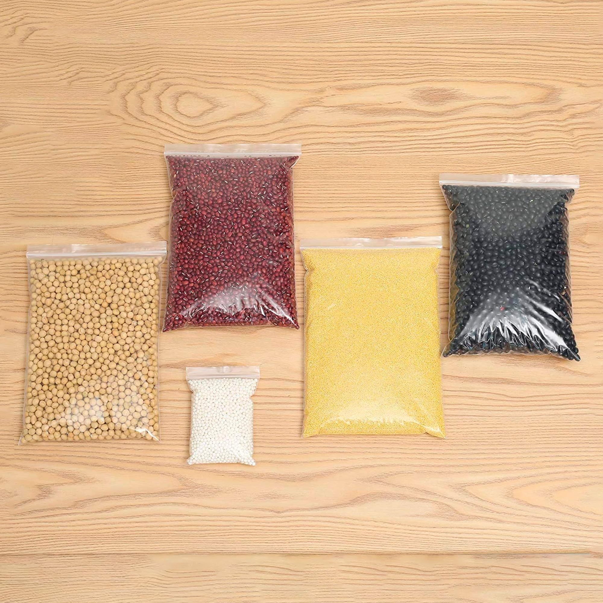 1000 Pack 2x3 Inch Clear Reclosable Zipper Bags - 2 Mil Thick Premium Polypropylene Resealable Plastic Bags for Snacks, Jewelry, Crafts & Small Parts Storage - Airtight Seal Top Packaging Bags for Home, Office & Retail Use