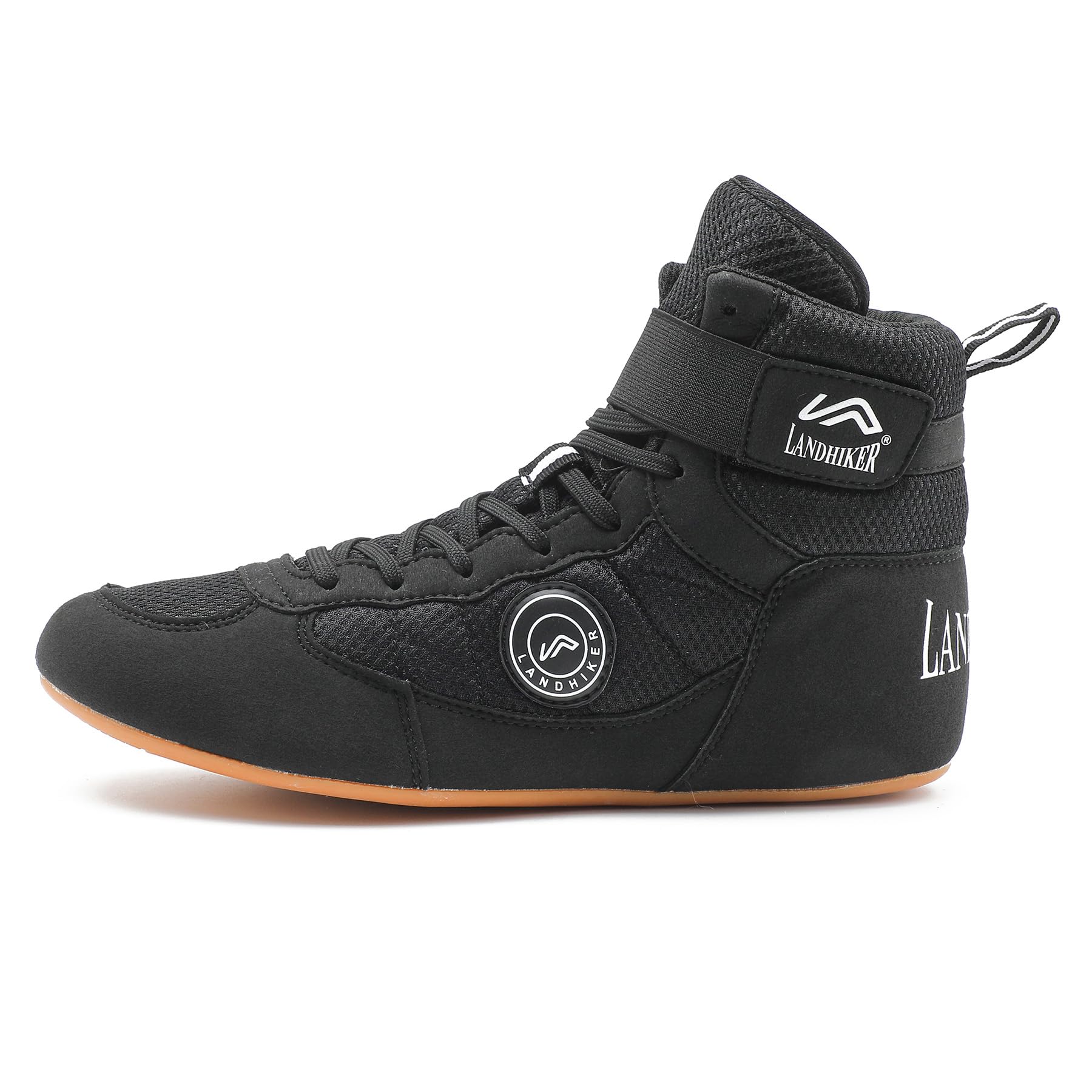 Best Men's Wrestling Shoes for Boxing & MMA - Lightweight Black Training Shoes for Combat Sports & Gym Workouts