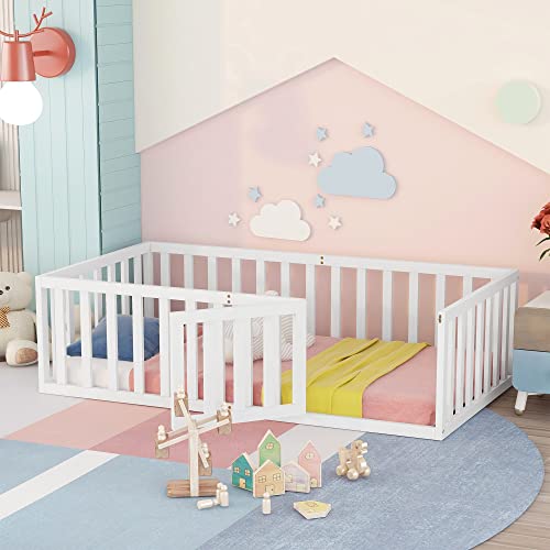 B-fence Bed- White
