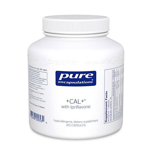 +CAL+® with Ipriflavone - Premium Bone Health Supplement for Women & Men - Supports Strong Bones & Joints - Ideal for Osteoporosis Prevention & Post-Menopausal Care