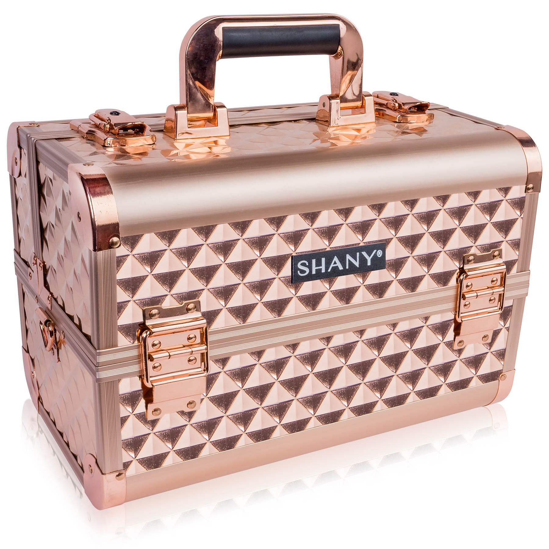 Professional Fantasy Collection Makeup Train Case - Large Capacity Cosmetic Organizer for Makeup Artists & Beauty Enthusiasts | Perfect for Salon, Travel & Home Storage