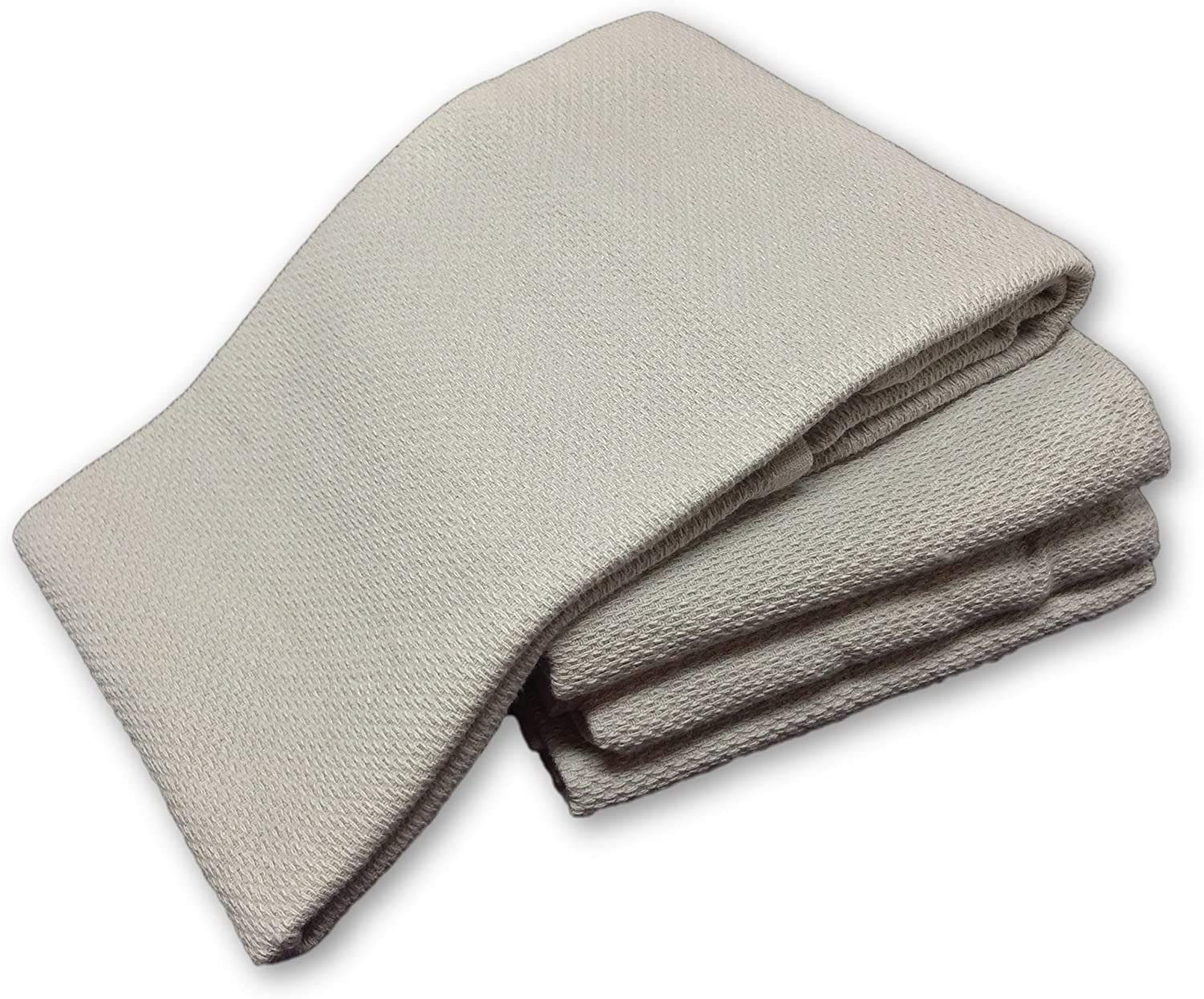 Williams-Sonoma Premium 100% Cotton All-Purpose Kitchen Towels Set of 4 - Absorbent & Durable for Cooking, Cleaning & Drying - Drizzle Grey - Perfect for Home, Restaurant & Commercial Use