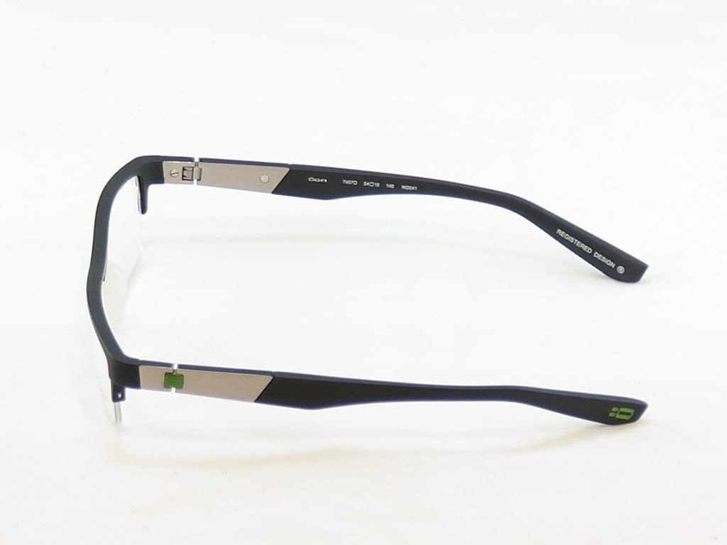 OGA Morel Eyeglasses Frame 74570 NG041 - Matte Black Plastic France Made 54-16-140 | Stylish & Durable Eyewear for Men & Women | Perfect for Work, Reading & Everyday Fashion