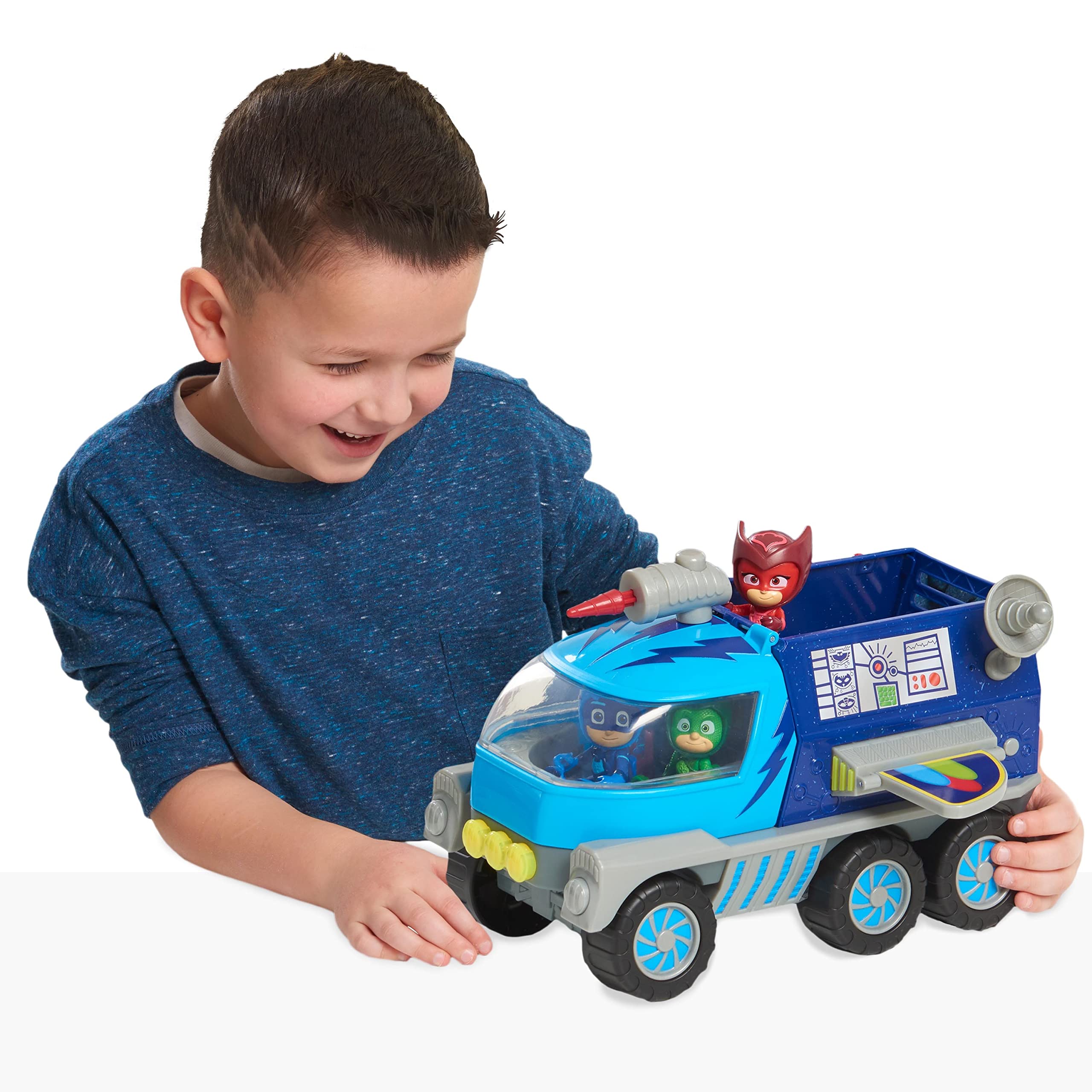 PJ Masks Super Moon Adventure Mega Rover - Interactive Kids Toy for Ages 3+ | Just Play | Superhero Role Play & Adventure Gift for Boys & Girls | Perfect for Birthday Parties & Pretend Play