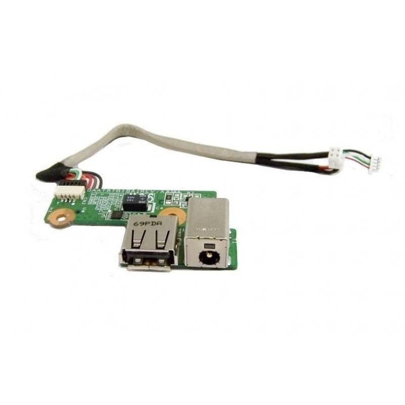 Original HP DV6000 Presario F500 F700 V6000 DC Power Jack Cable 65W 431445-001 DAOAT8TB8F2 Replacement - Compatible with HP Laptops for Home & Office Use
