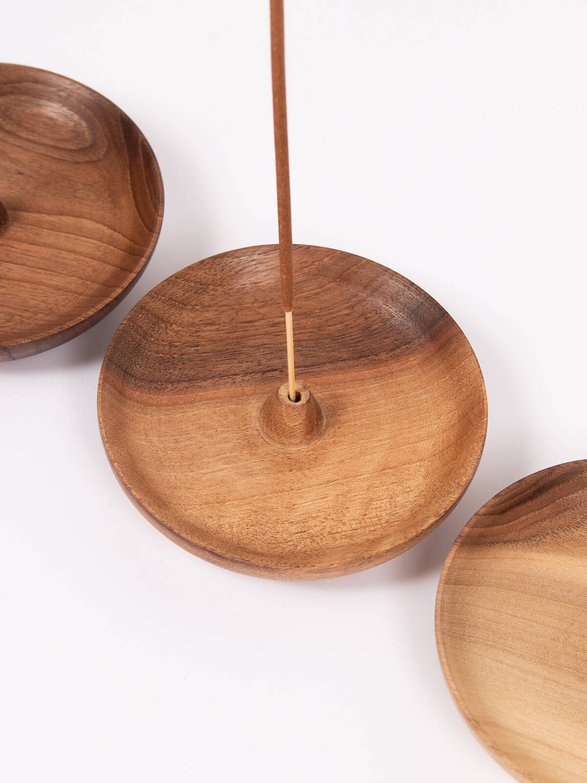 Handmade Walnut Wood Incense Holder - Natural Aromatherapy Burner for Meditation, Yoga & Home Decor | Eco-Friendly & Durable Design