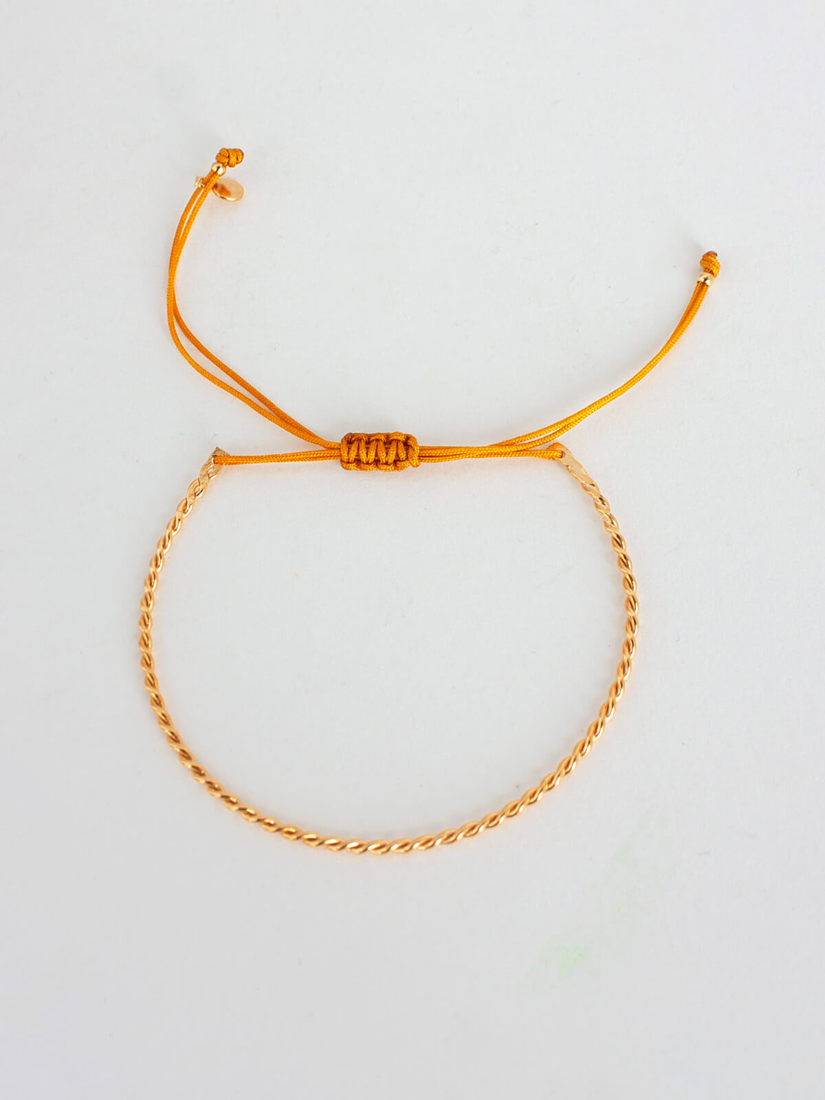 14K Gold Luna Twist Bracelet for Women - Elegant Stackable Boho Bracelet for Everyday Wear, Gift for Her, Birthday, Anniversary