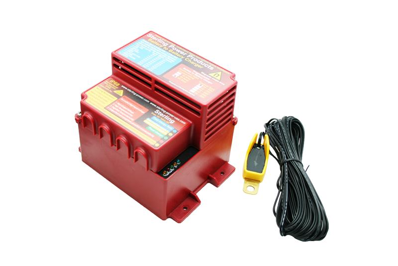 Sterling Power BBW1260 60Amp 12V to 12V Battery to Battery Charger - Waterproof DC-DC Converter for Marine, RV, and Off-Grid Power Systems