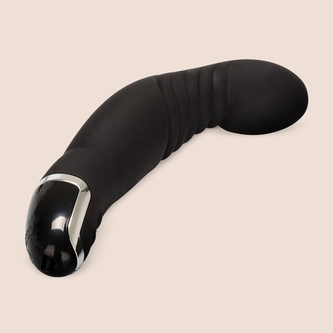 Premium Silicone Vibrating Anal Probe with Ridges - Dr. Joel Kaplan | Enhanced Pleasure for Couples & Solo Play | Perfect for Sensual Massage & Intimate Exploration
