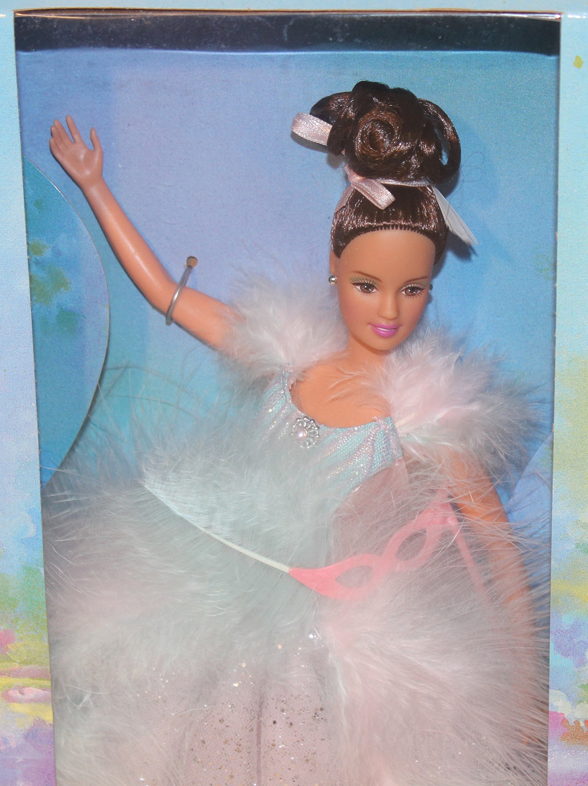 Mattel Ballet Masquerade Brunette Barbie Doll - Elegant Dance Costume & Mask - Perfect for Collectors, Birthday Gifts & Themed Parties