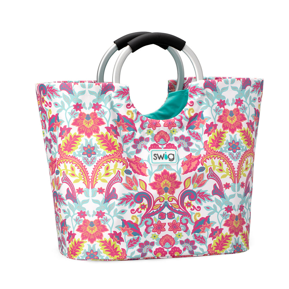 Flourish Loopi Tote Bag - Stylish & Durable Reusable Shopping Bag for Women - Perfect for Groceries, Beach Trips & Everyday Use